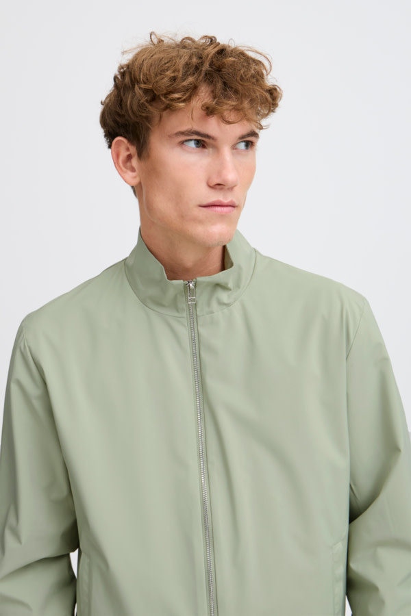 Casual Friday 20504567 Joshu Zipper Jacket Tea Green