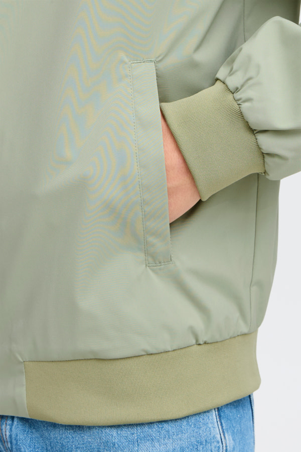 Casual Friday 20504567 Joshu Zipper Jacket Tea Green