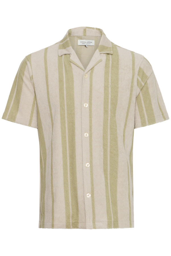 Casual Friday 20505406 Basile Frotte Resort Shirt S/S Rainy Day