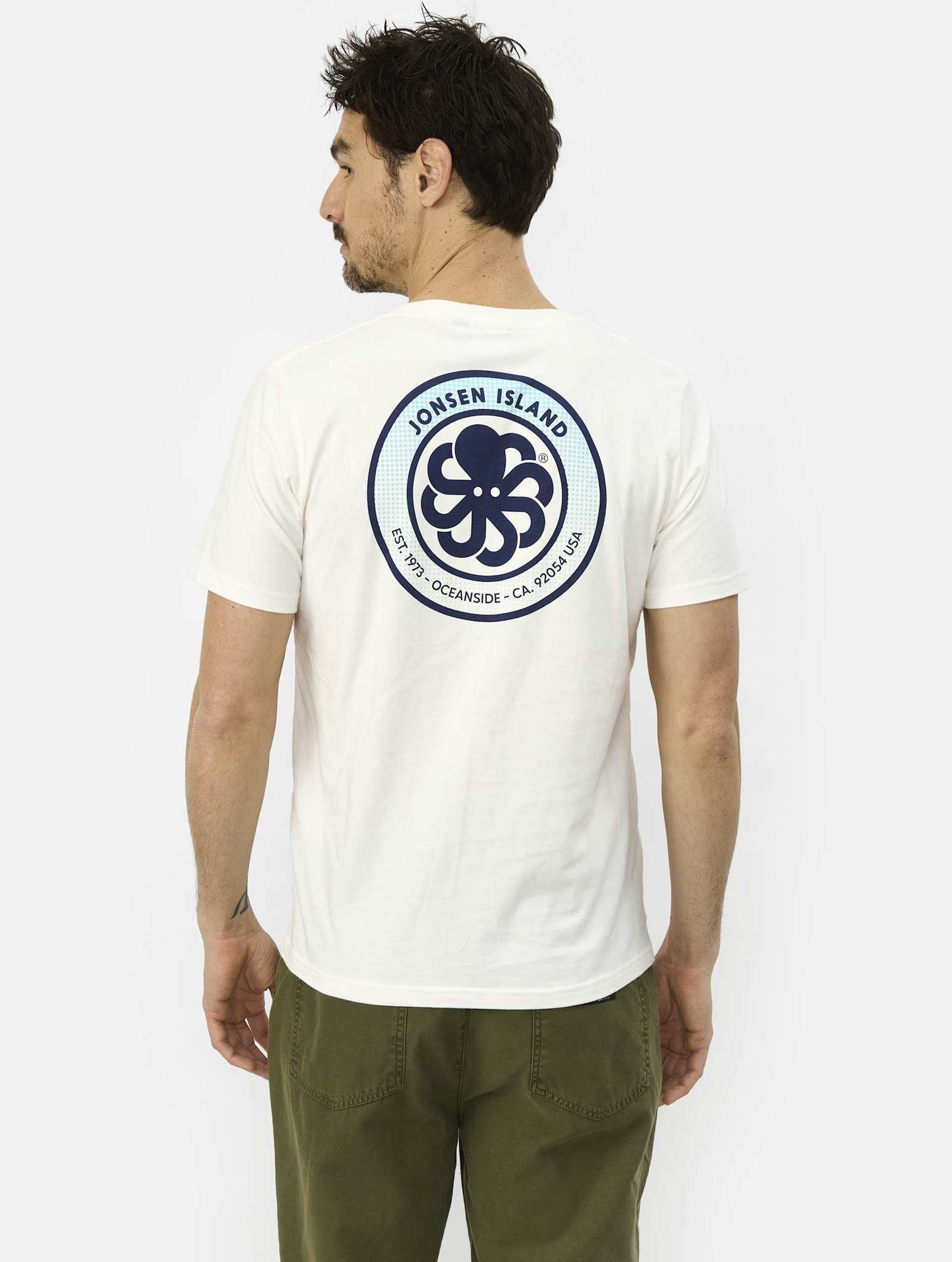 Jonsen Island Classic Authentic Tee Coconut