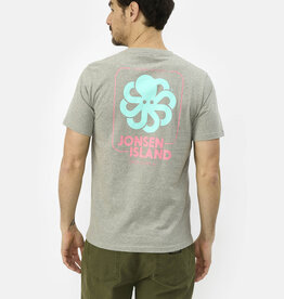 Jonsen Island Classic Big Label Tee HGR Grey