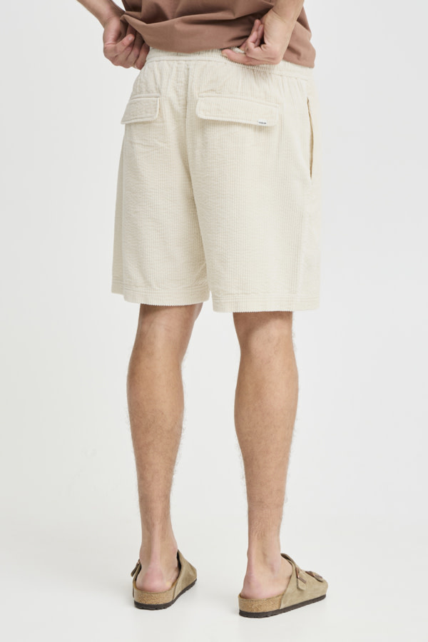 Solid 21108494 Dalann Corduroy Short Oatmeal