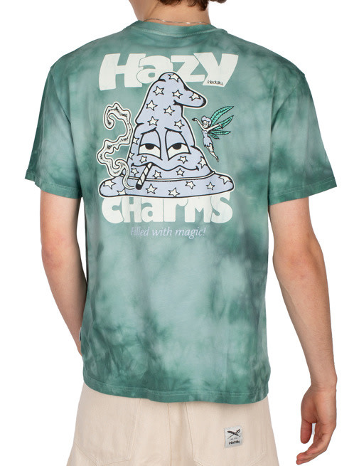Iriedaily Hazy Charms Relaxed Tee Batik Beryl