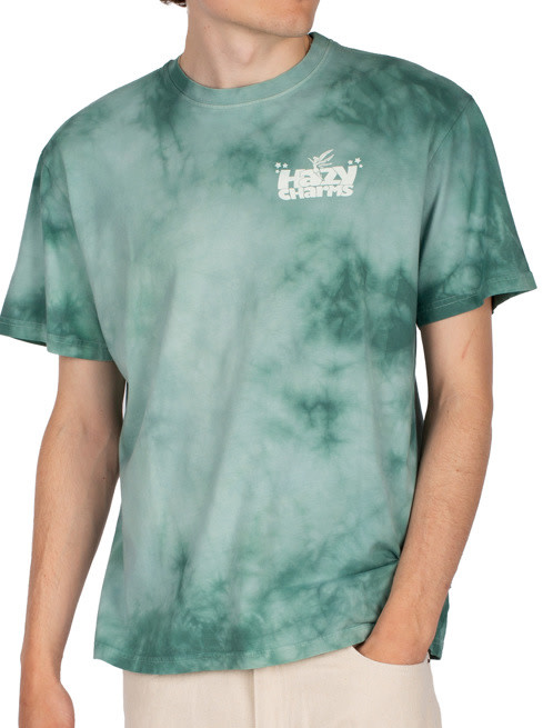 Iriedaily Hazy Charms Relaxed Tee Batik Beryl