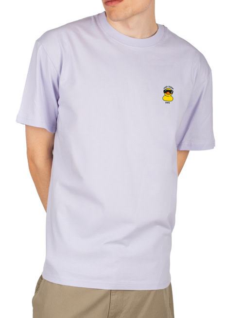 Iriedaily Lazy Sunny Day Embroidered Tee Light Lila