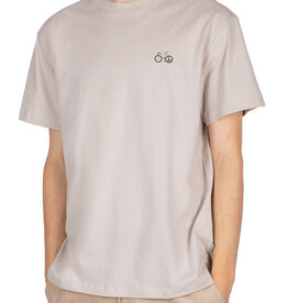 Iriedaily Peaceride Embroidered Tee Cloud Grey