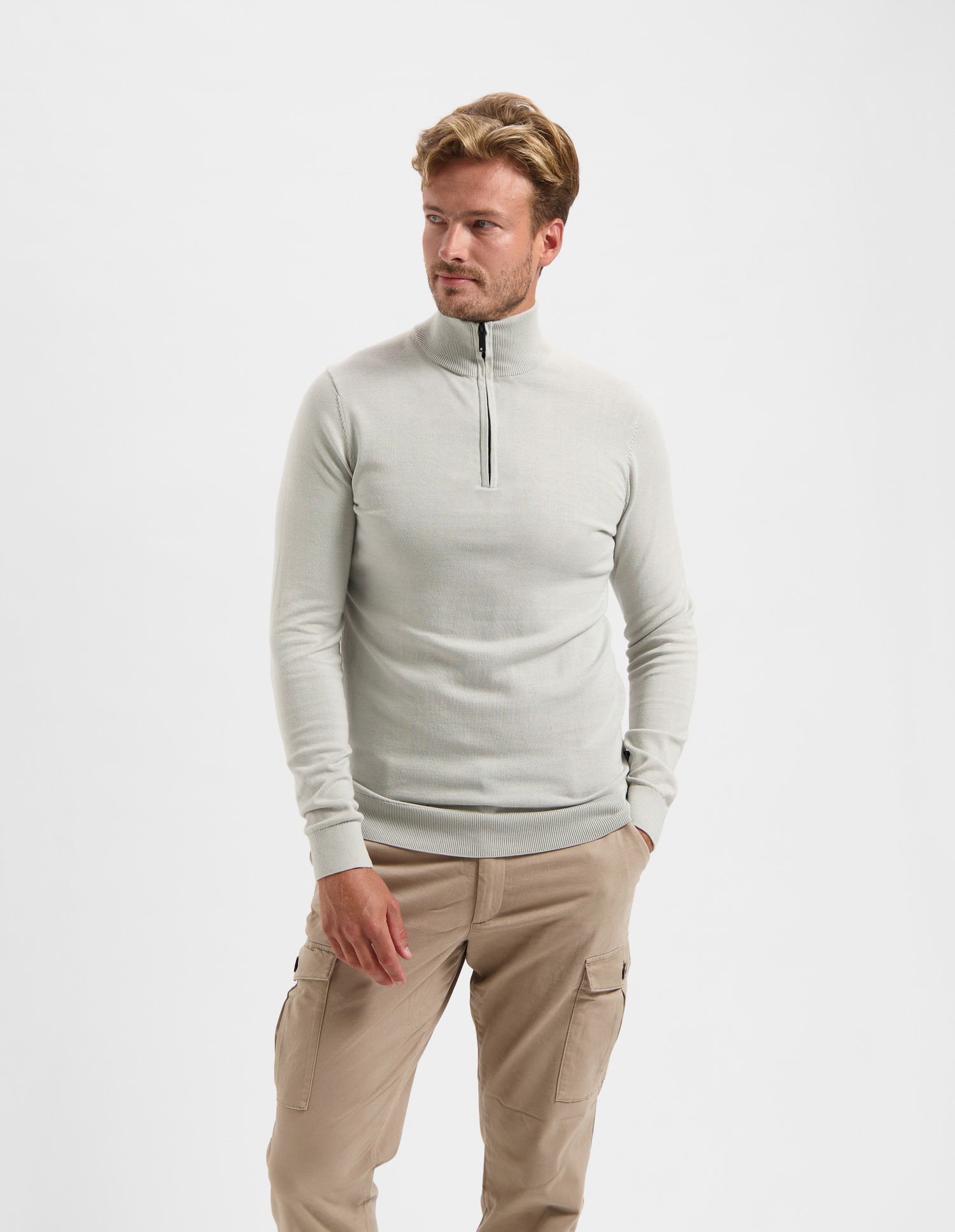 Saint Steve Cas Knit Cloudy Green
