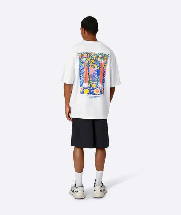 On Vacation Santorini Tee White