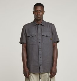 G-Star Marine Slim Shirt S/S GS Grey GD