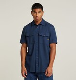 G-Star Marine Slim Shirt S/S GS Imperial Blue GD