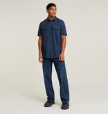 G-Star Marine Slim Shirt S/S GS Imperial Blue GD