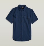 G-Star Marine Slim Shirt S/S GS Imperial Blue GD