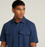 G-Star Marine Slim Shirt S/S GS Imperial Blue GD