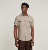 G-Star Marine Slim Shirt S/S Vintage Khaki GD