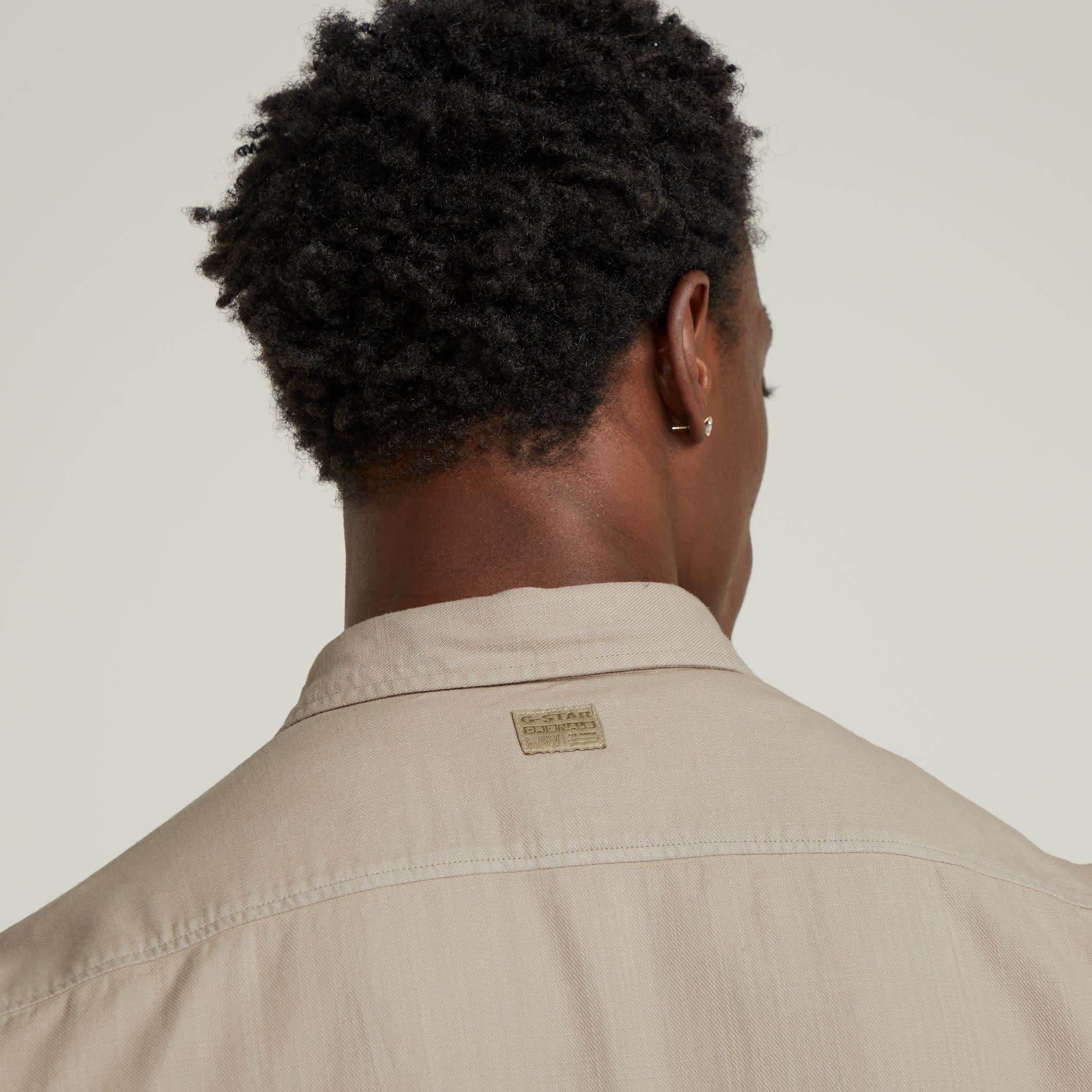 G-Star Marine Slim Shirt S/S Vintage Khaki GD