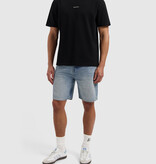 Pure Path  The Owen W1480 Denim Short Mid Blue