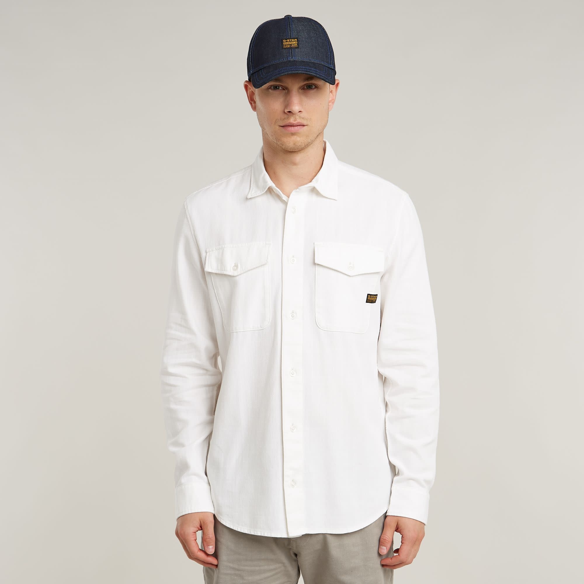 G-Star Marine Slim Shirt Milk GD
