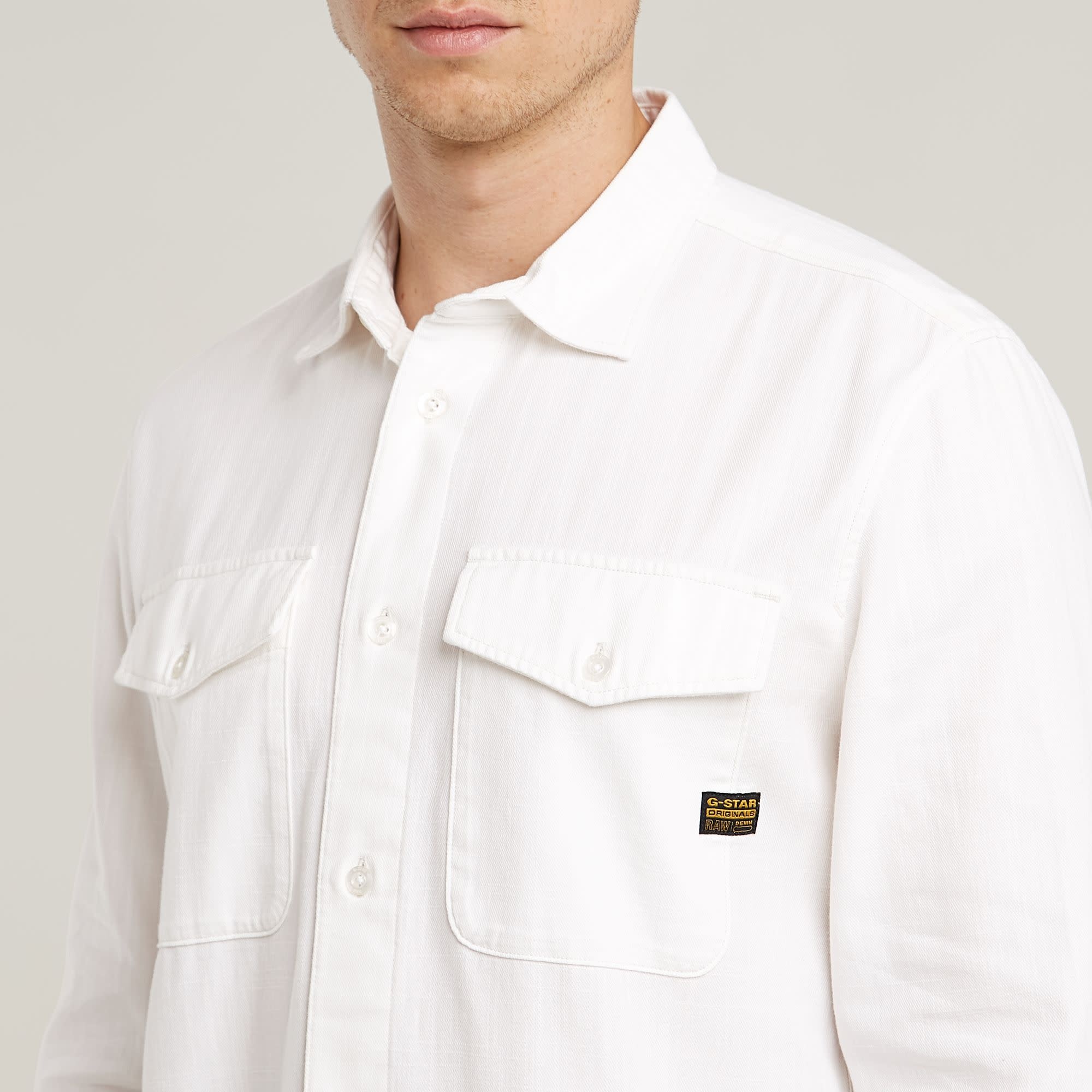 G-Star Marine Slim Shirt Milk GD