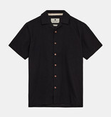 Anerkjendt Leo Cotton/Linen Shirt 901934 Caviar