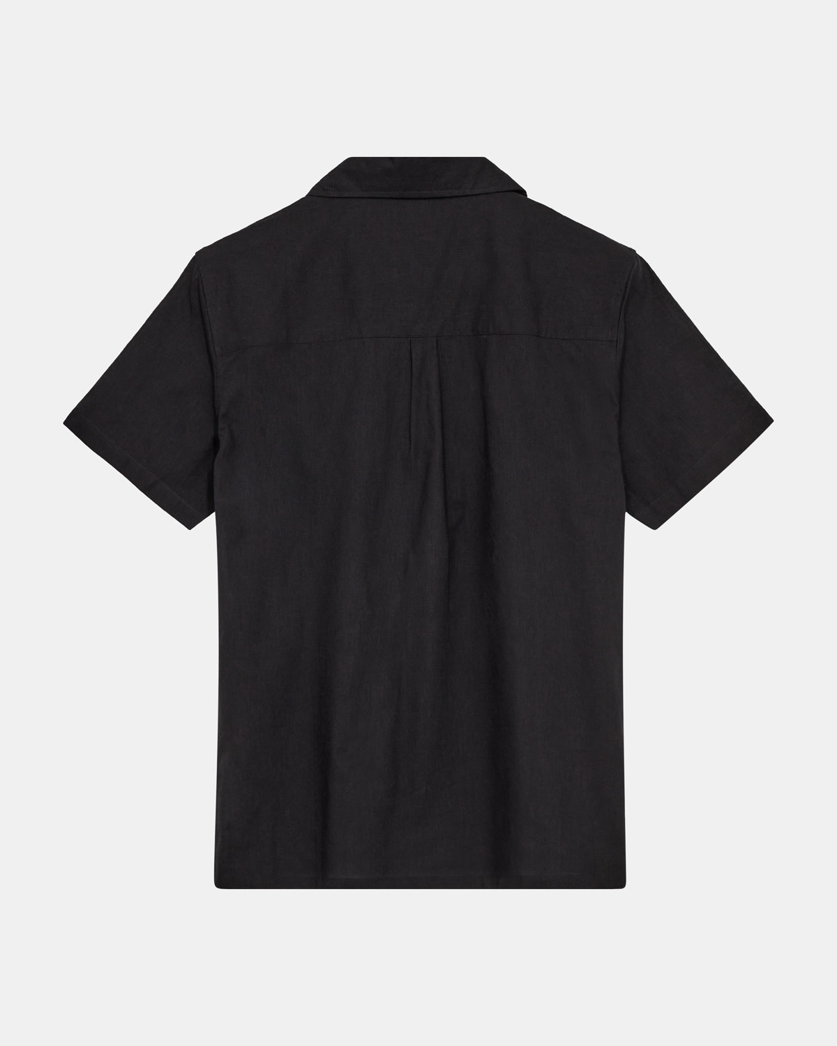 Anerkjendt Leo Cotton/Linen Shirt 901934 Caviar