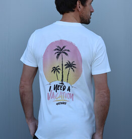 Kultivate Big Vacay Tee Blanc de Blanc