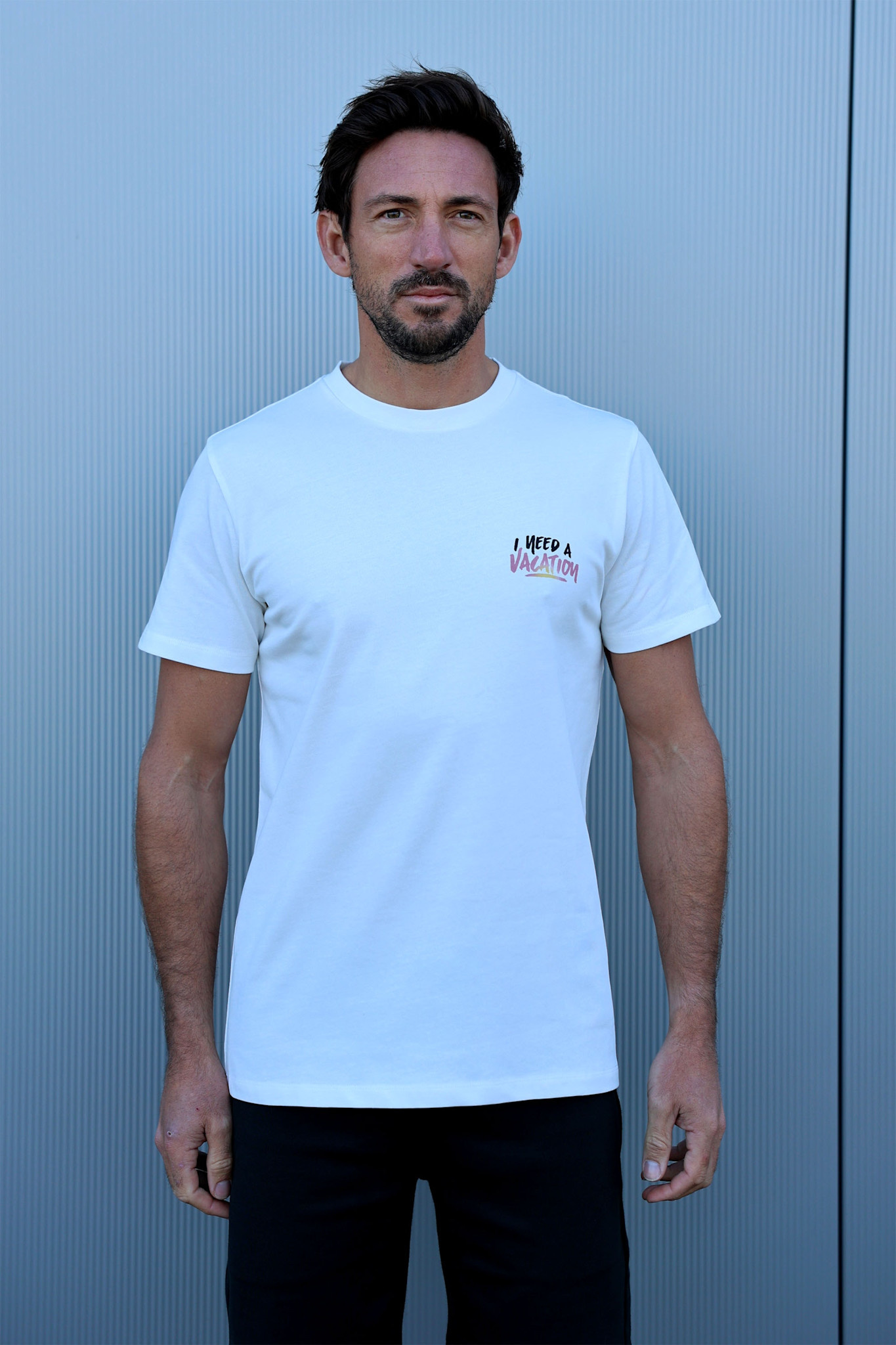 Kultivate Big Vacay Tee Blanc de Blanc