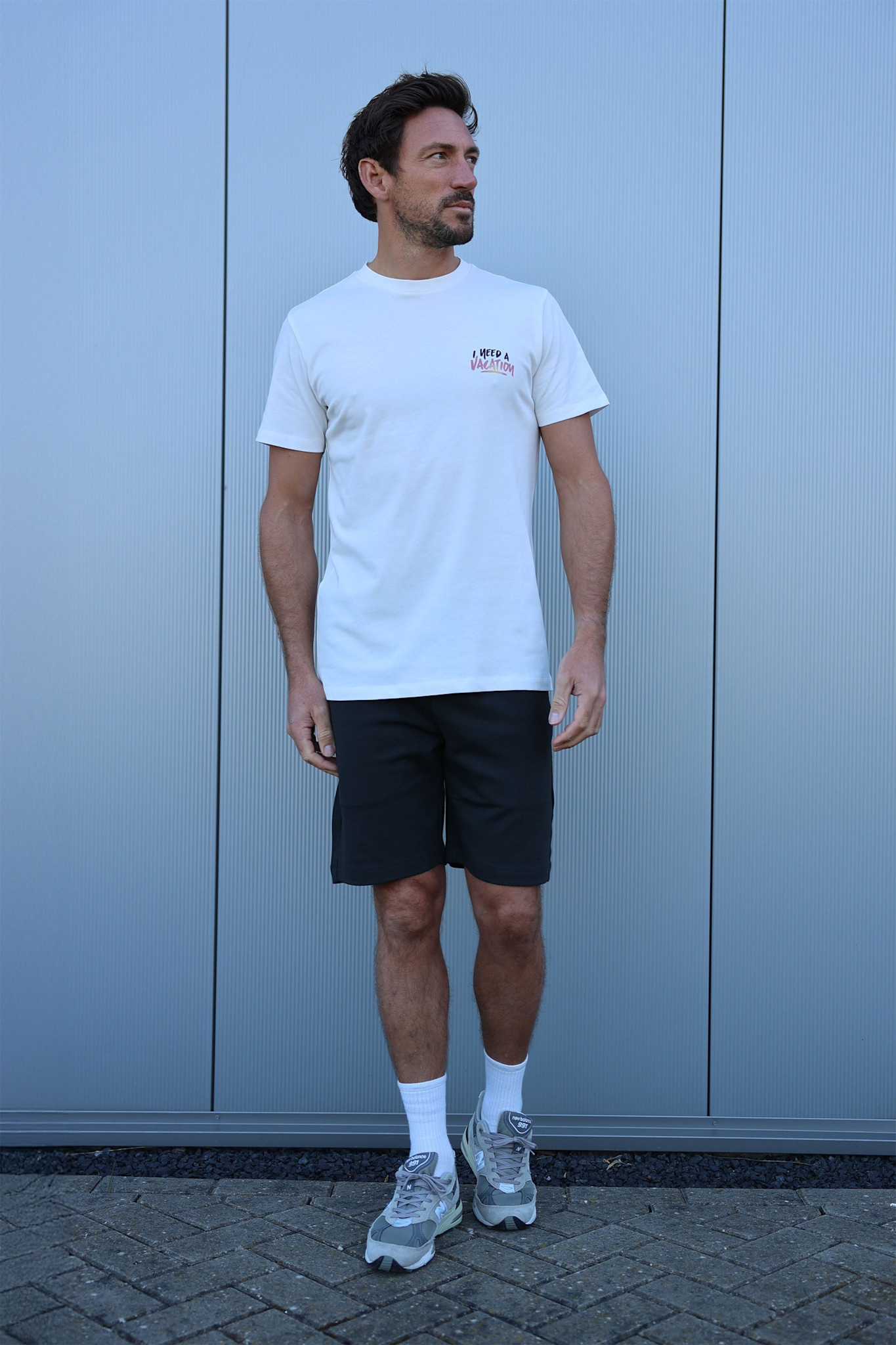 Kultivate Big Vacay Tee Blanc de Blanc