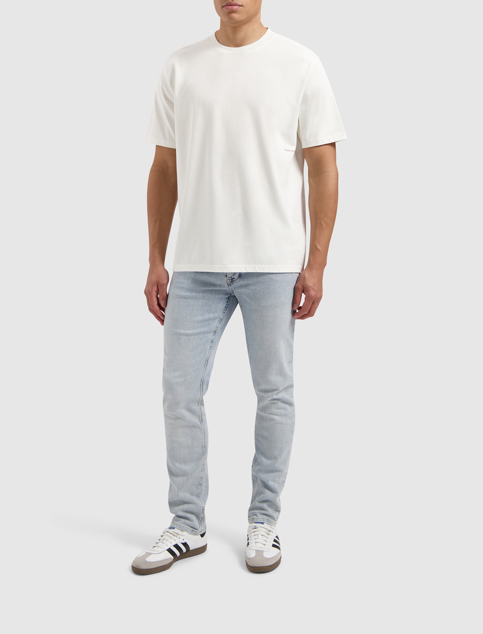 Pure Path 25020101 Fruit Market Tee Off White