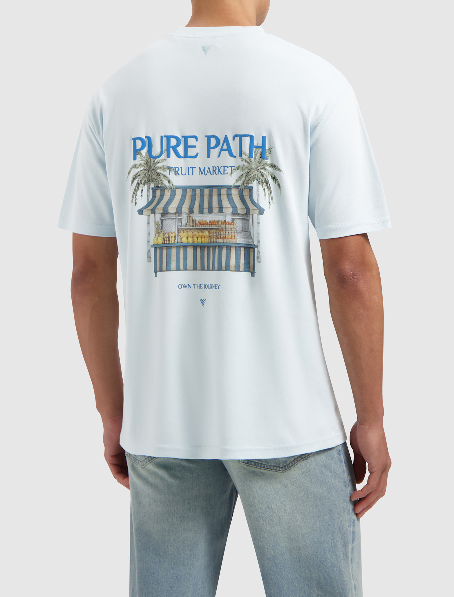 Pure Path 25020103 Fruit Stand Tee Light Blue