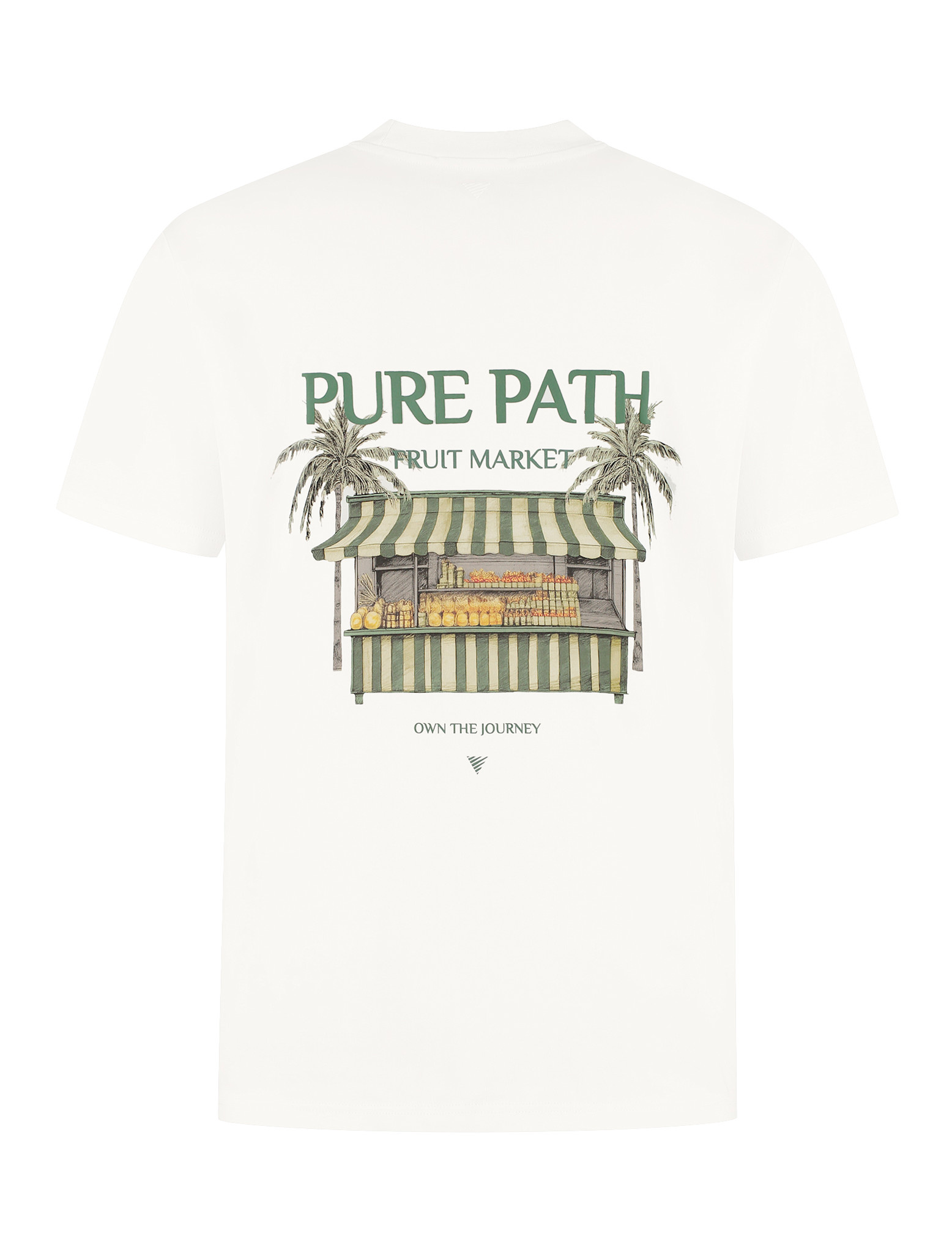 Pure Path 25020103 Fruit Stand Tee Off White
