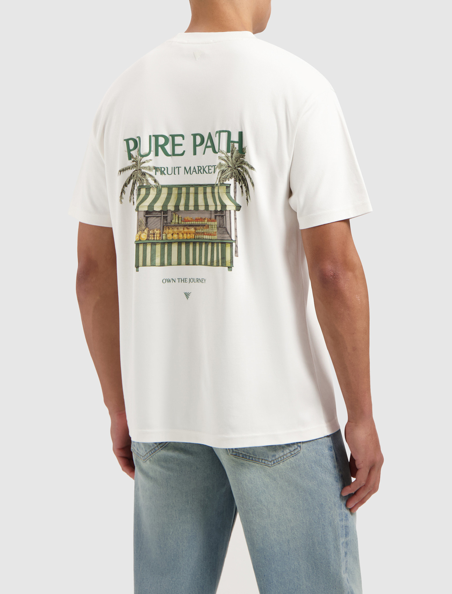 Pure Path 25020103 Fruit Stand Tee Off White