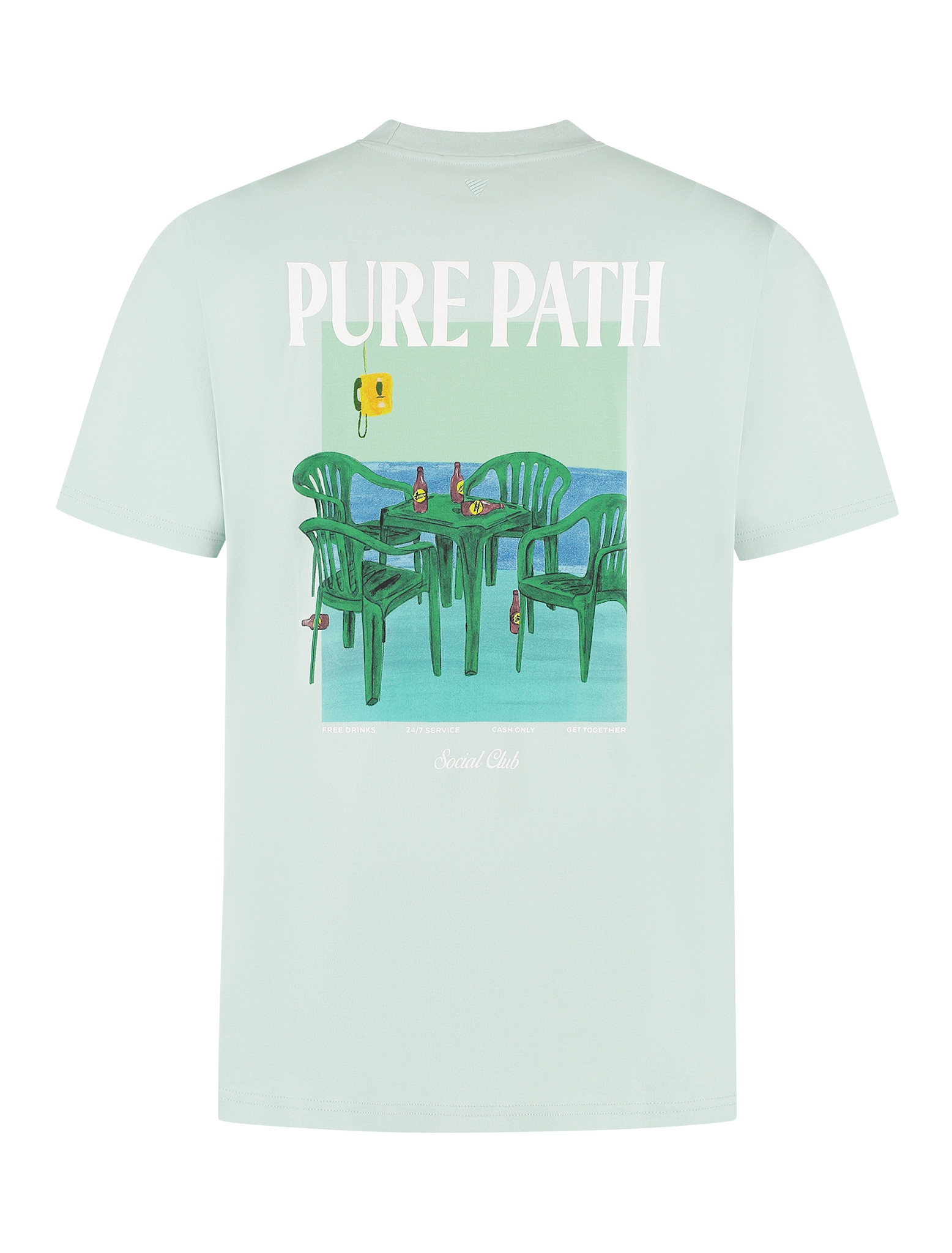 Pure Path 25020102 Midnight Conversations Tee Mint