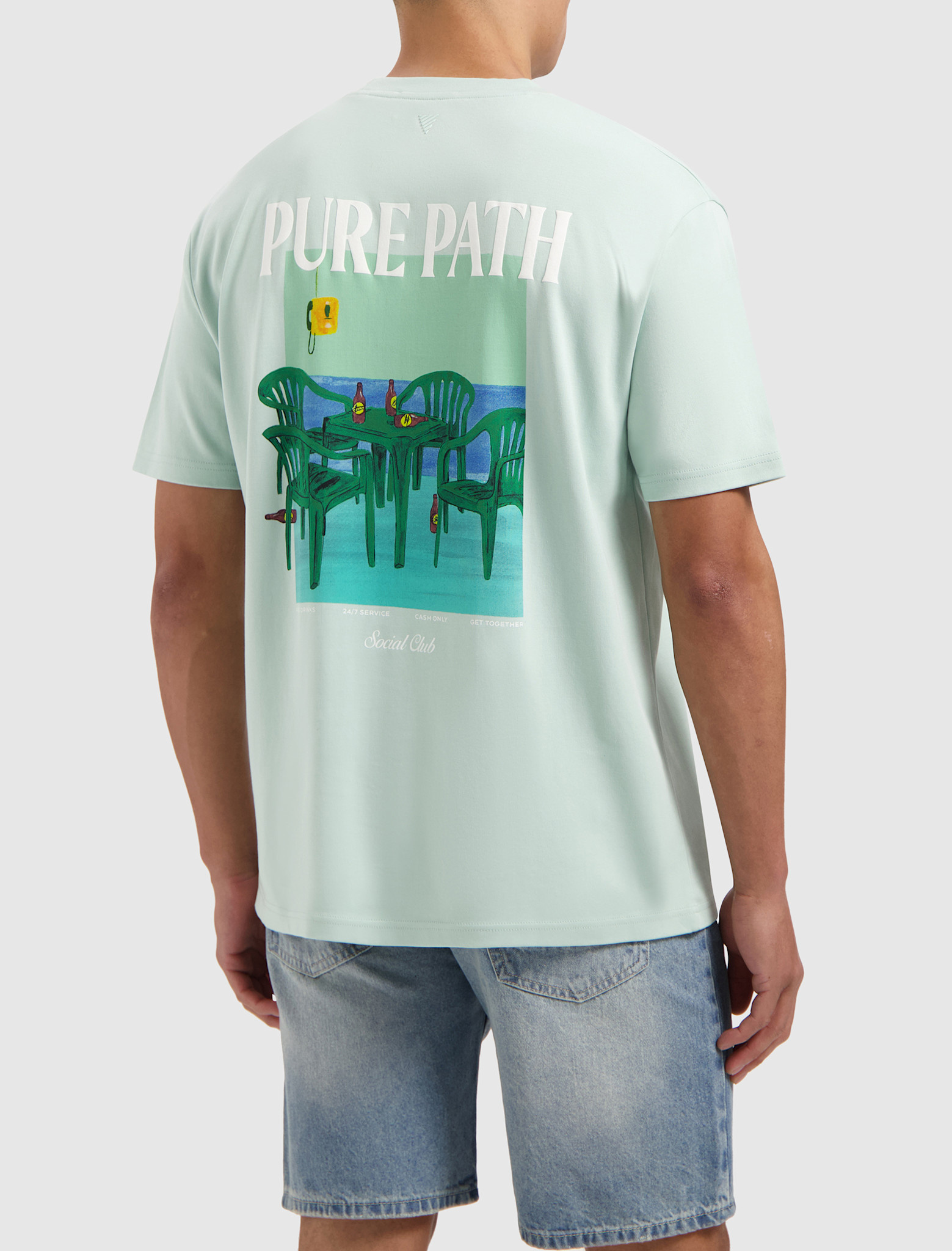Pure Path 25020102 Midnight Conversations Tee Mint