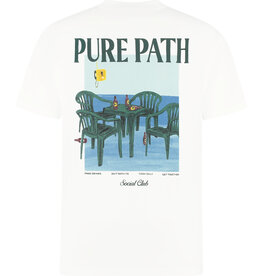 Pure Path 25020102 Midnight Conversations Tee White