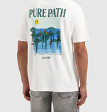 Pure Path 25020102 Midnight Conversations Tee White