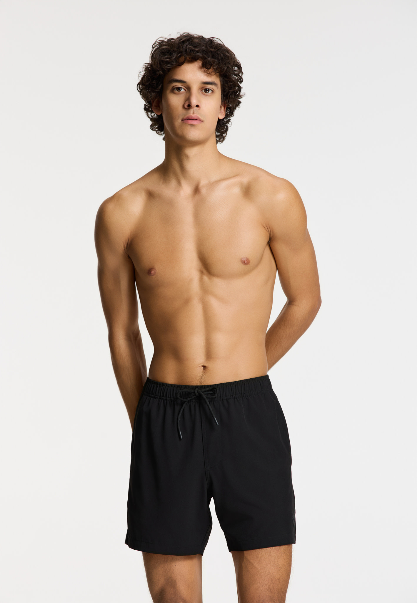 SHIWI Scott Stretch Stretch Swim Short Black