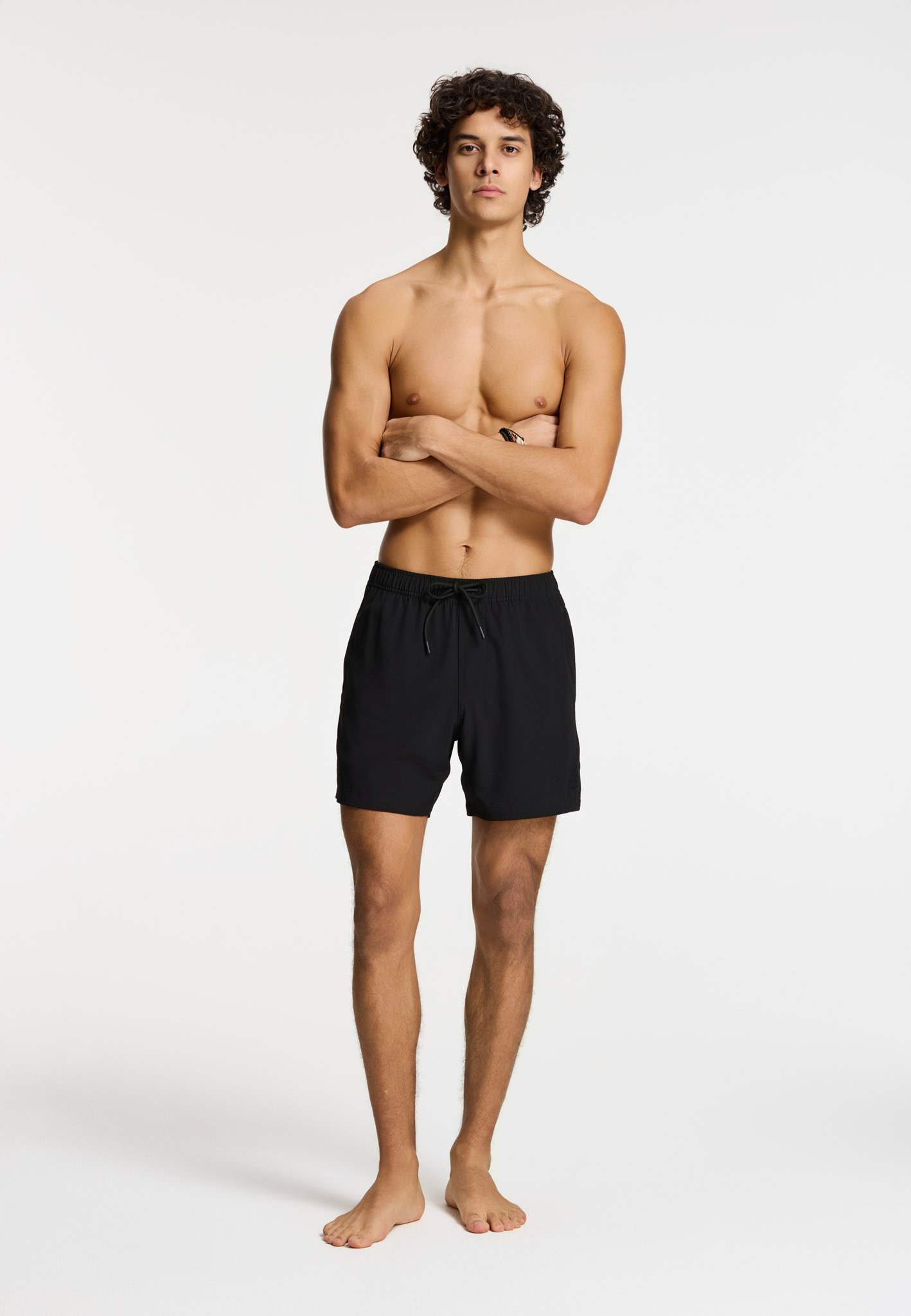 SHIWI Scott Stretch Stretch Swim Short Black