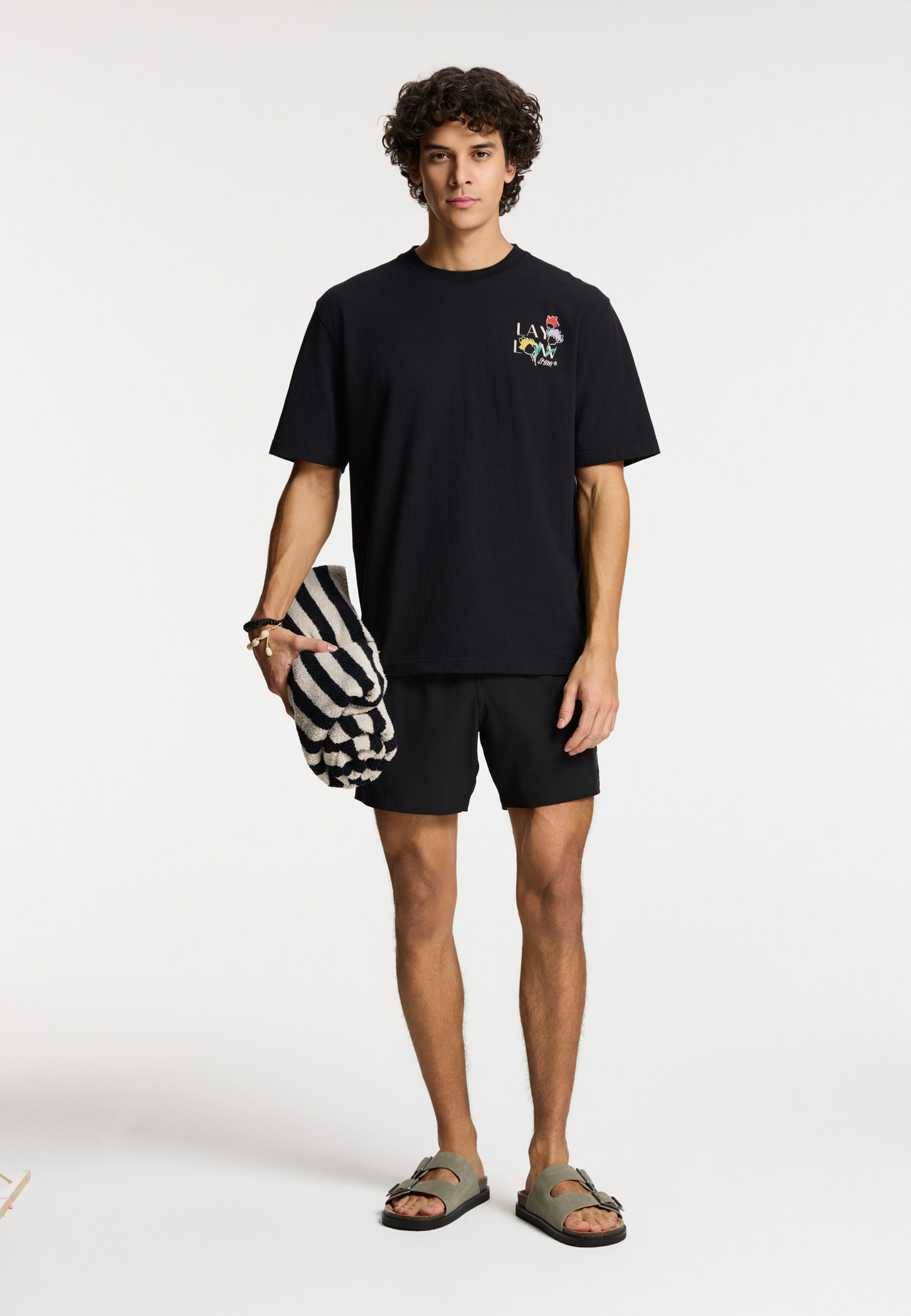 SHIWI Scott Stretch Stretch Swim Short Black