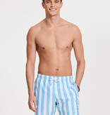 SHIWI Broad Stripe Swim Short Blue Sky