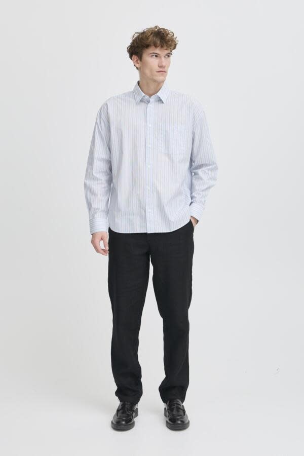 Casual Friday 20505148 Pandrup Linen Pant Black Beauty