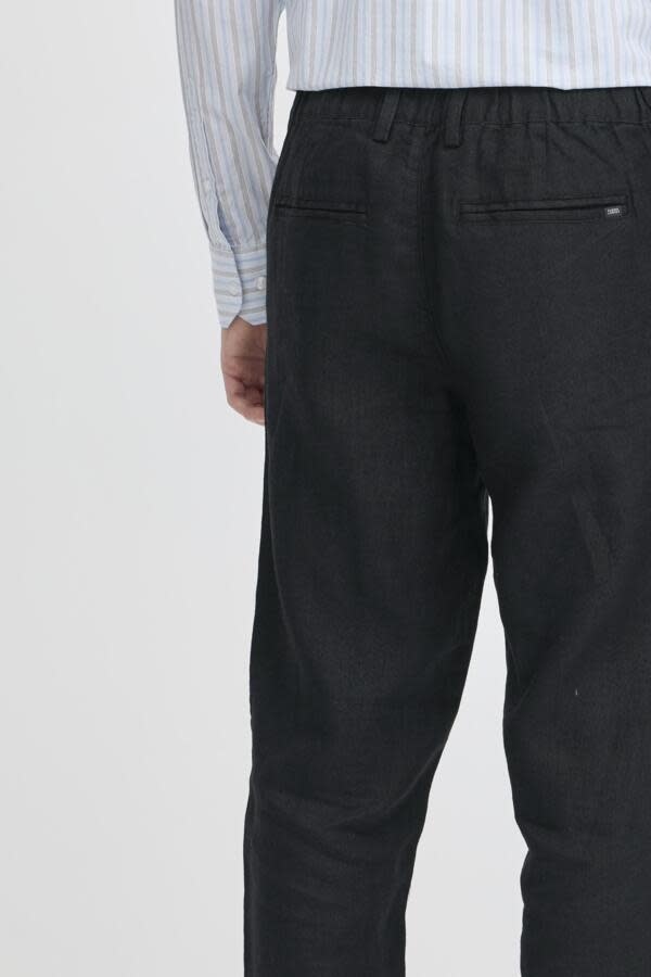 Casual Friday 20505148 Pandrup Linen Pant Black Beauty
