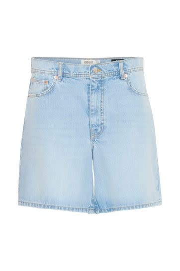 Solid 21108616 Ryan Denim Short Light Blue