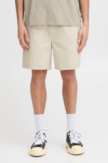 Solid 21108620 Ryan Colour Short Oatmeal
