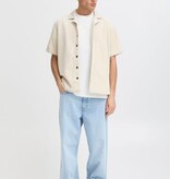 Solid 21108613 Oban Corduroy Shirt S/S Oatmeal