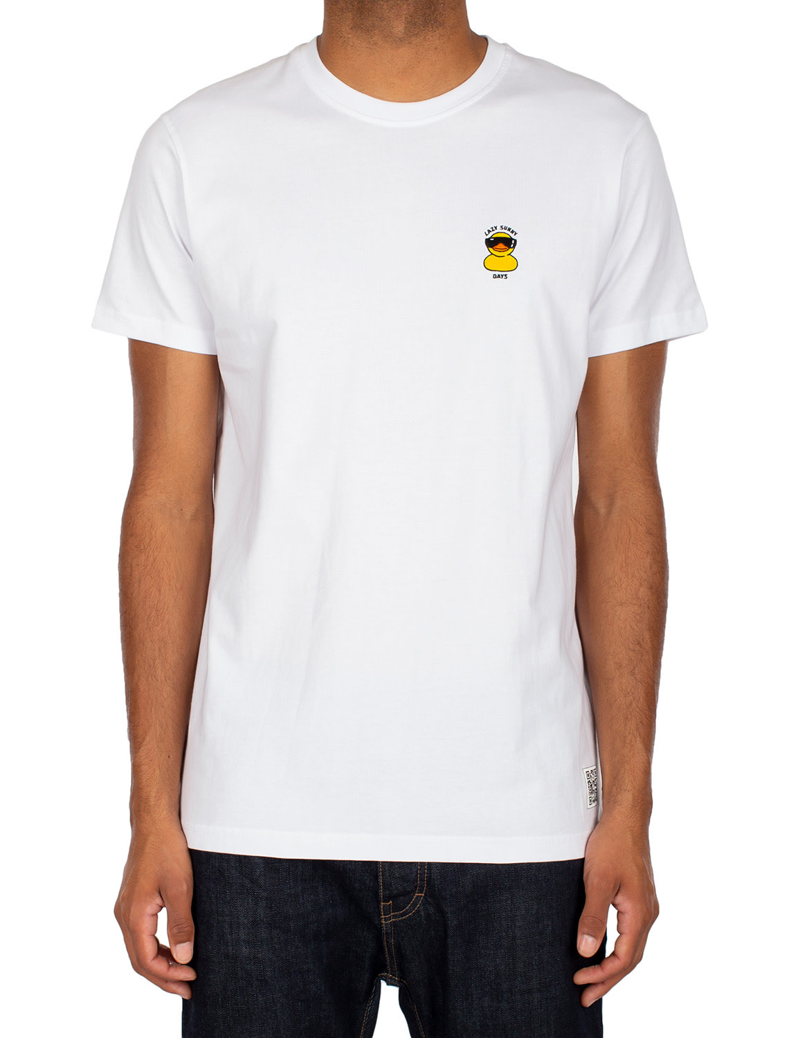 Iriedaily Lazy Sunny Day Embroidered Tee White