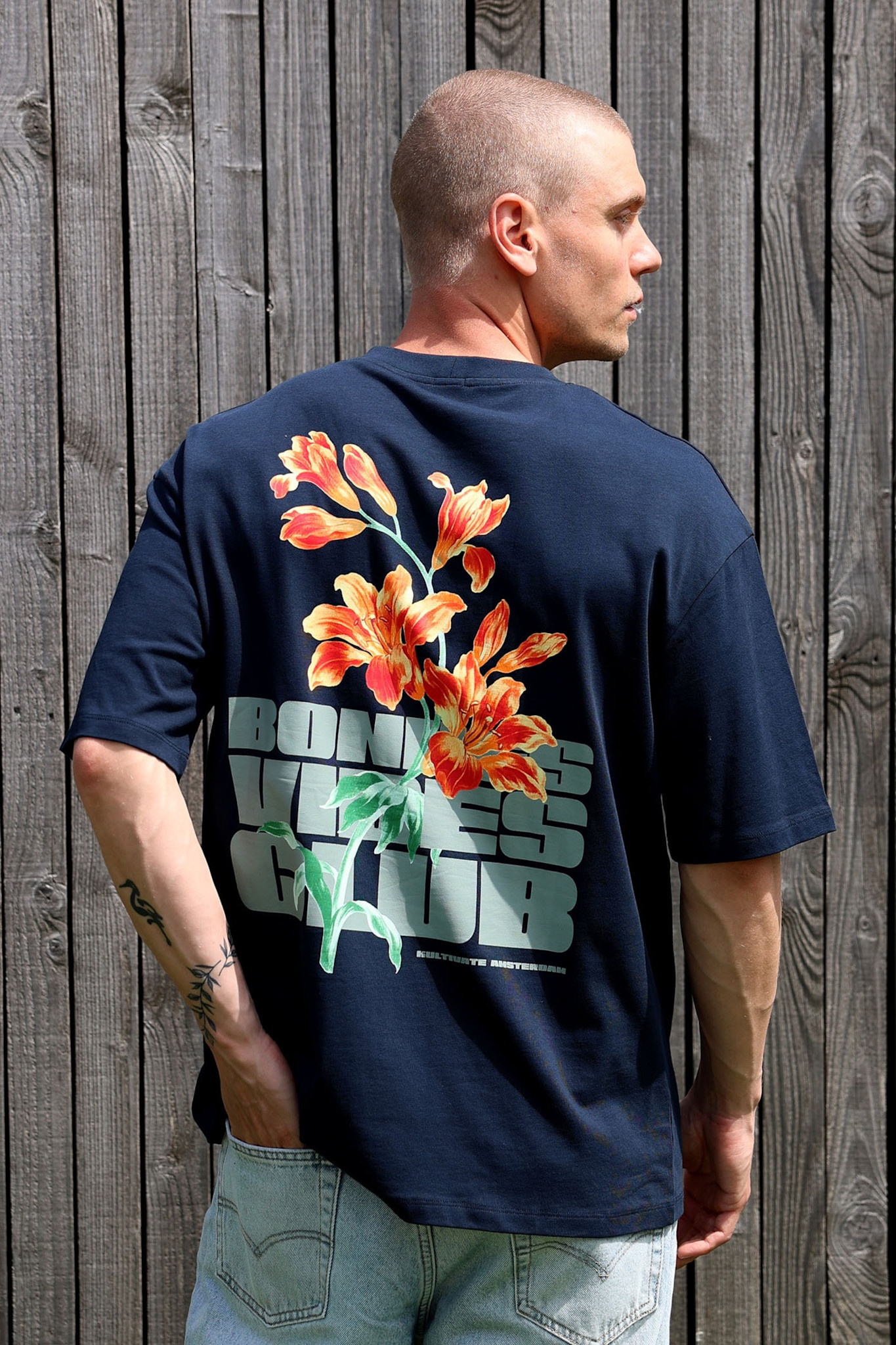 Kultivate Comfort Bonnes Tee Dark Navy