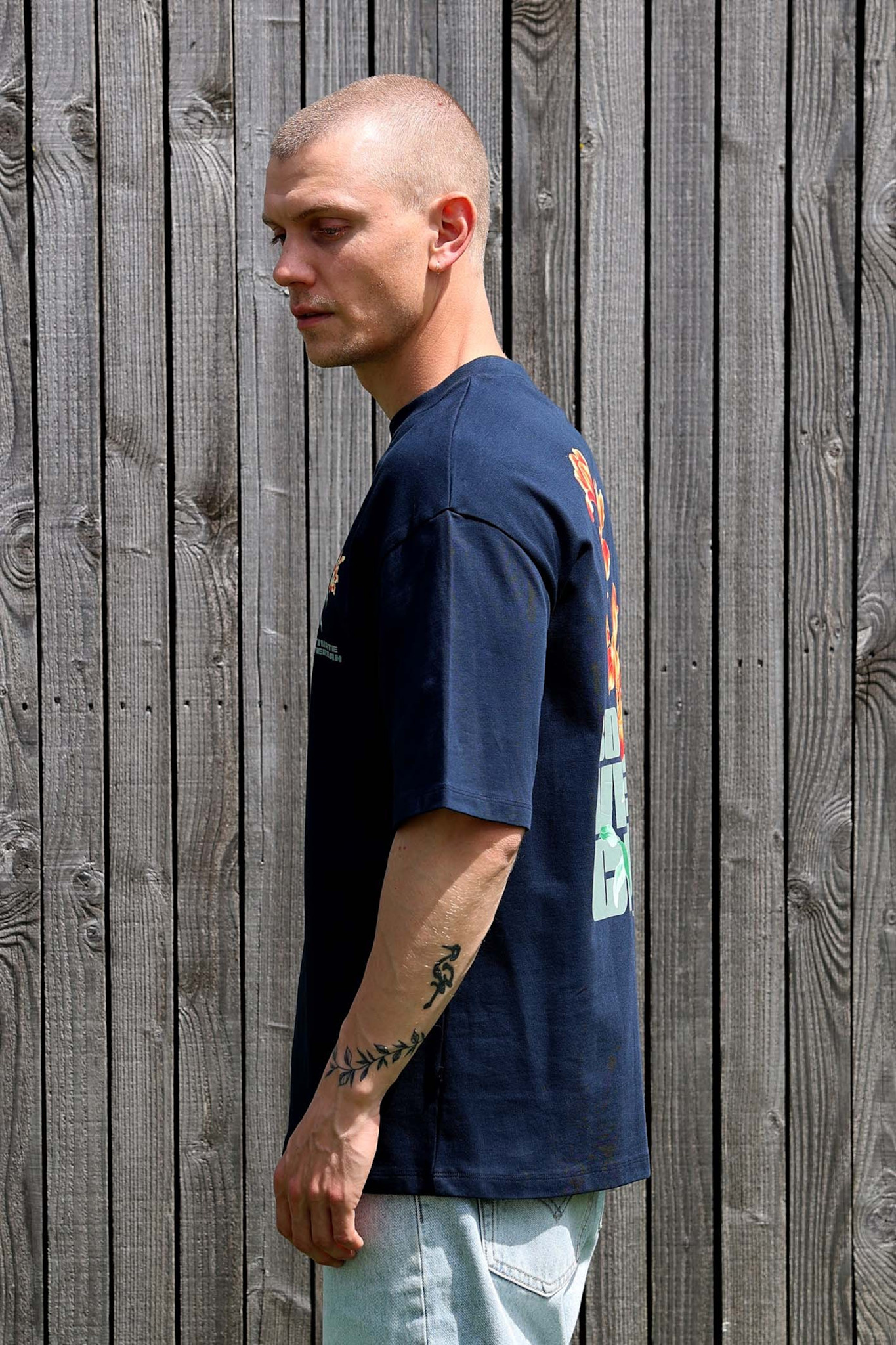 Kultivate Comfort Bonnes Tee Dark Navy