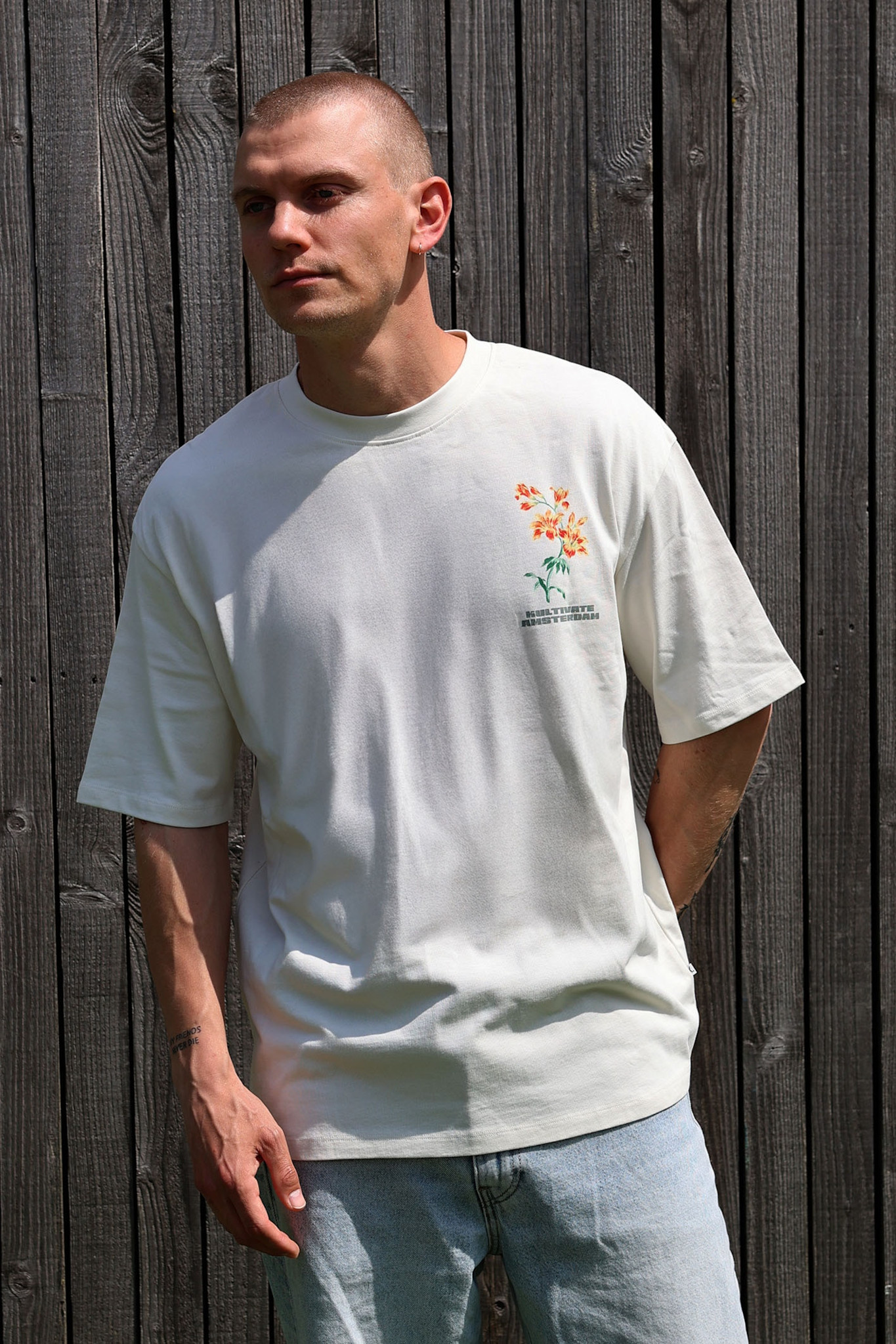 Kultivate Comfort Bonnes Tee Egret
