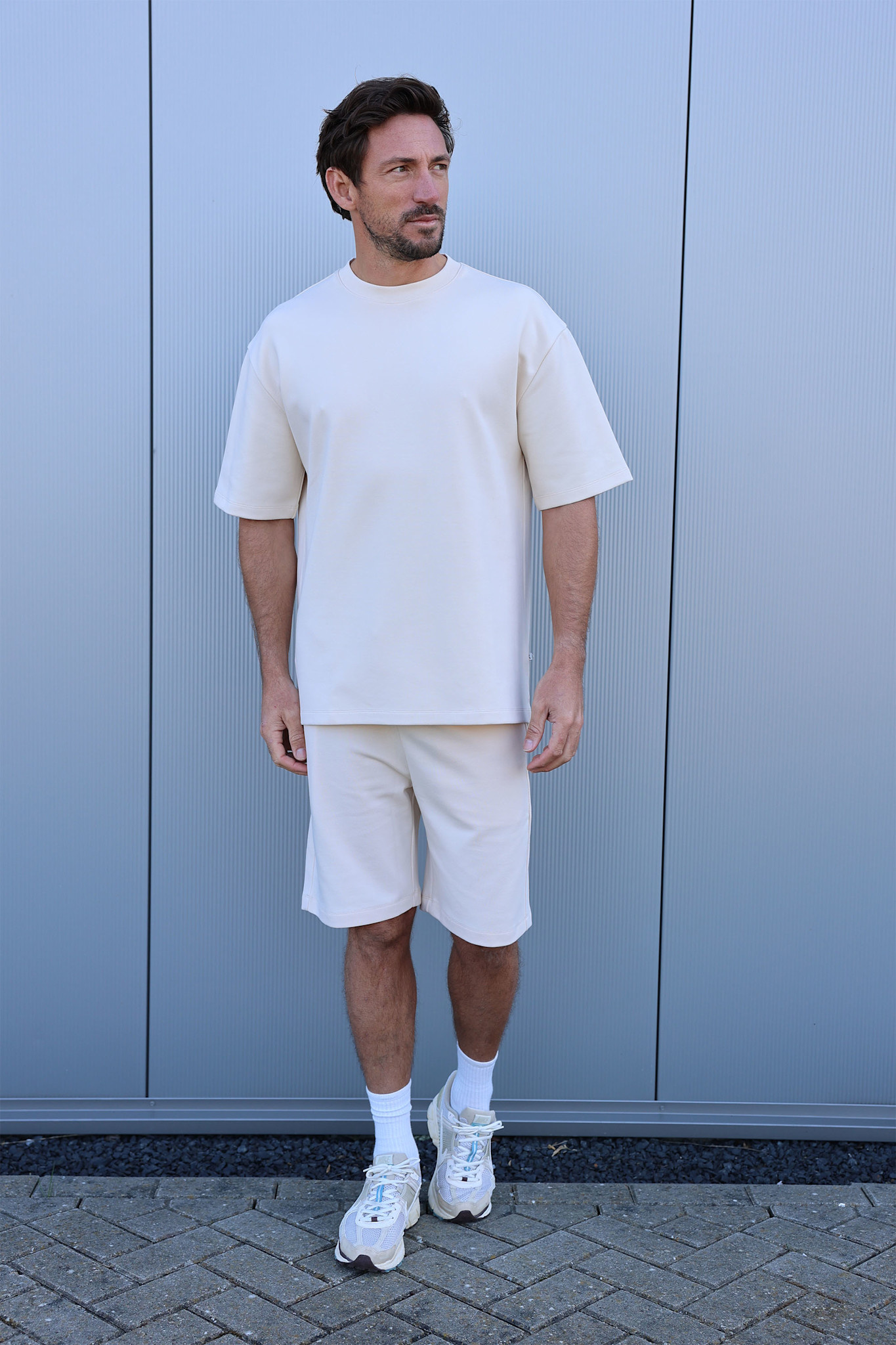Kultivate Luxury Drip Tee Whitecap Grey