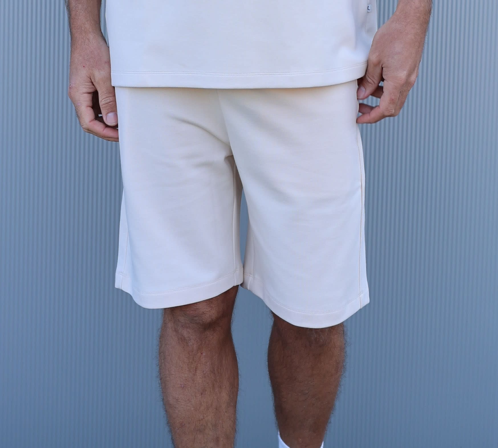 Kultivate Luxury Shorts Whitecap Grey